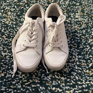 Rachel Zoe, Woman, Tennis, White,Sz 7.5, Leather Upper,Rubber Outsole,Laces.!